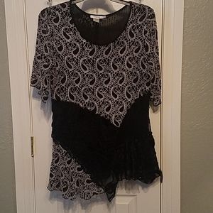 Lace & Paisley Blouse